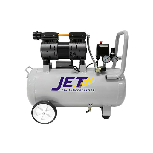 ปั๊มลม Oil free JET JOS-150 1HP ถัง 50 ลิตร