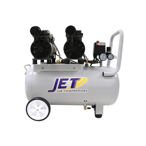 ปั๊มลม Oil free JET JOS-250 1.5HP ถัง 50 ลิตร
