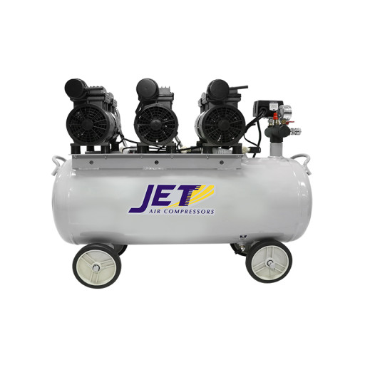 ปั๊มลม Oil free JET JOS-370 2.2HP ถัง 70 ลิตร