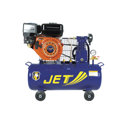 ปั๊มลมประกอบเครื่องยนต์ JET JT-1436EG 1/4HP เครื่องยนต์ 5.5HP ถัง36 ลิตร